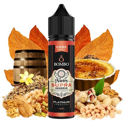 Picture of Bombo Platinum Tobaccos Nutty Supra Reserve Core Edition 10ml/60ml