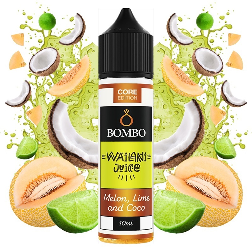 Picture of Bombo Wailani Juice Melon Lime and Coco Core Edition 10ml/60ml