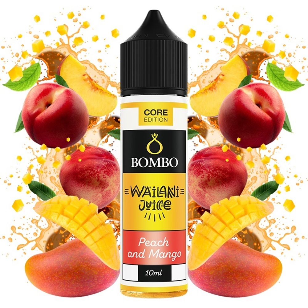 Picture of Bombo Wailani Juice Peach and Mango Core Edition 10ml/60ml