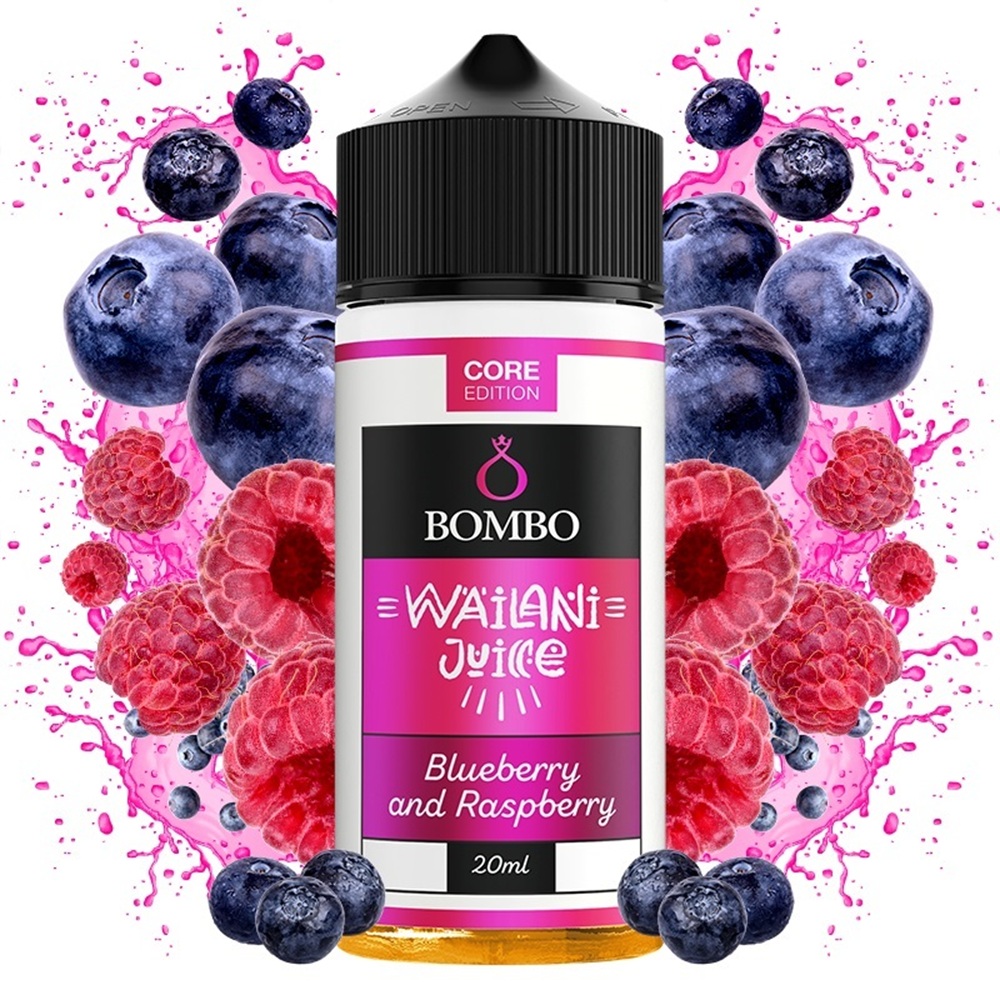 Picture of Bombo Wailani Juice Blueberry and Raspberry Core Edition 20ml/120ml