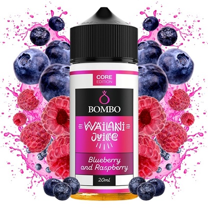 Picture of Bombo Wailani Juice Blueberry and Raspberry Core Edition 20ml/120ml