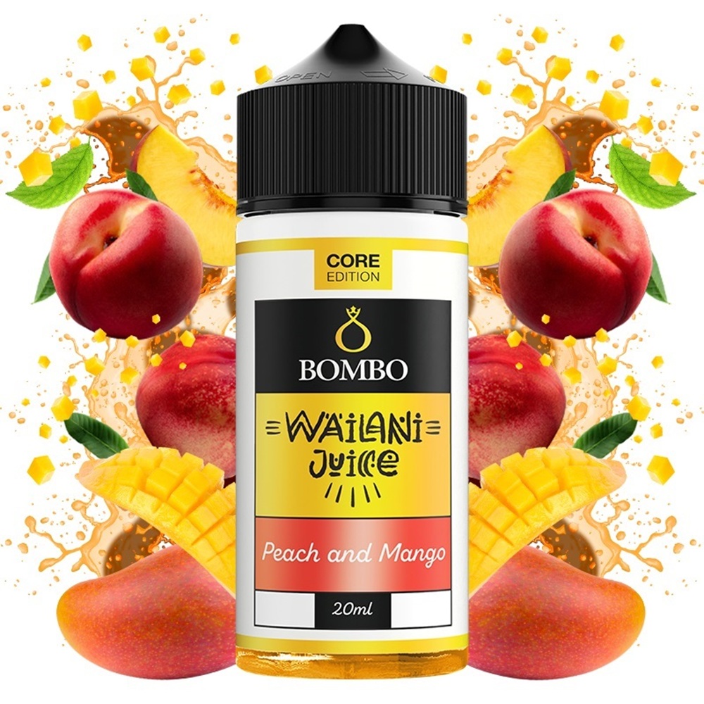 Picture of Bombo Wailani Juice Peach and Mango Core Edition 20ml/120ml