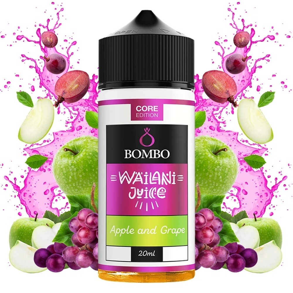 Picture of Bombo Wailani Juice Apple and Grape Core Edition 20ml/120ml