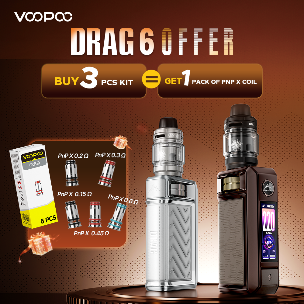 Picture of VooPoo Drag 6 Kit Bundle Offer