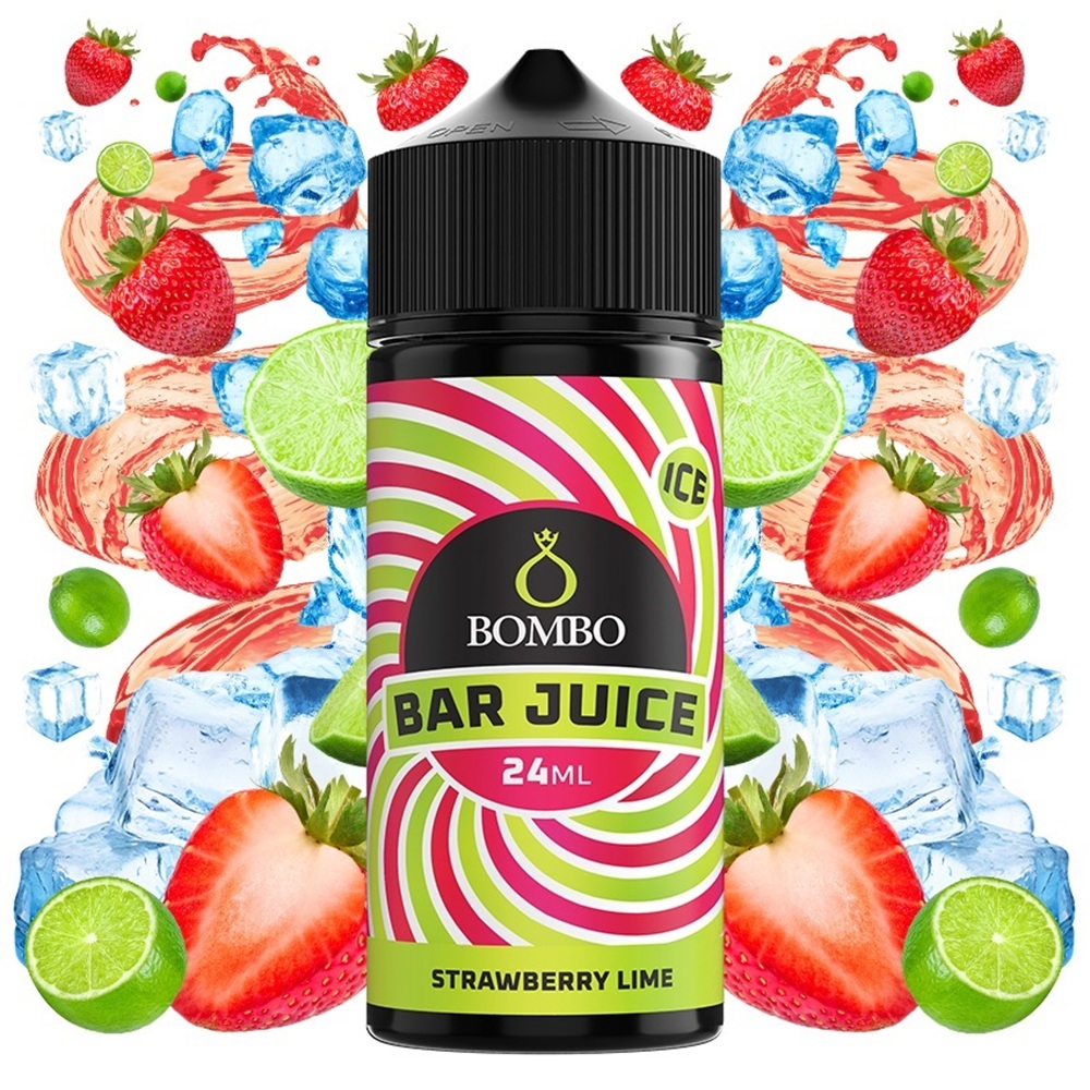 Picture of Bombo Bar Juice Strawberry Lime Ice 20ml/120ml