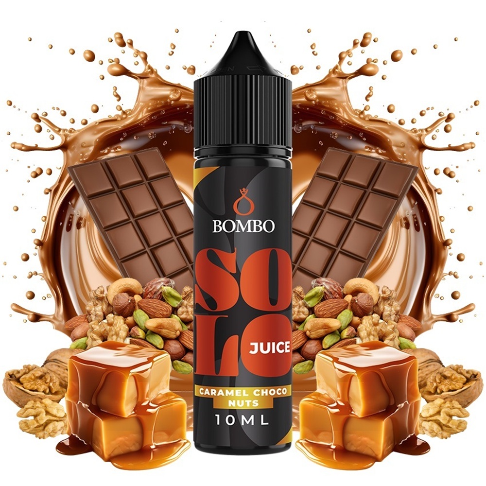 Picture of Bombo Solo Caramel Choco Nuts 10ml/60ml