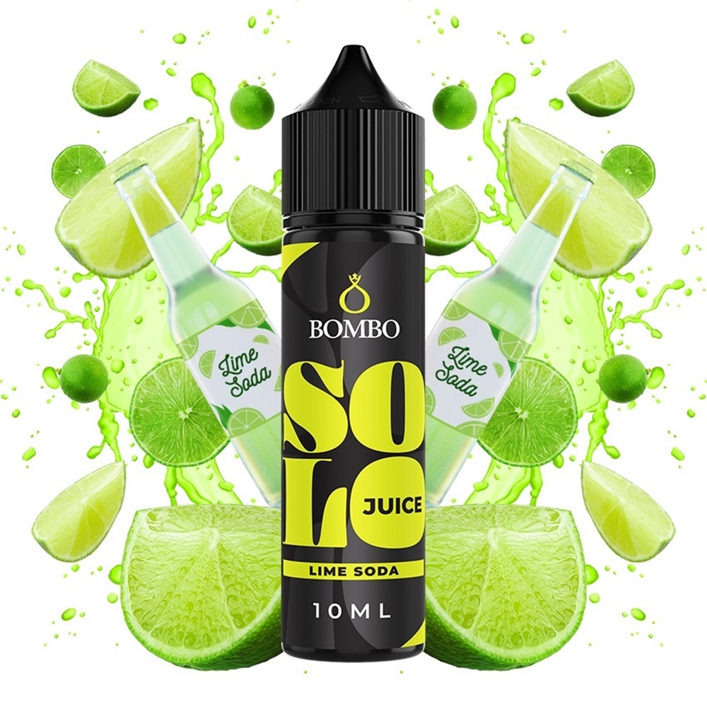 Picture of Bombo Solo Lime Soda 10ml/60ml