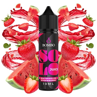 Picture of Bombo Solo Watermelon Strawberry  10ml/60ml