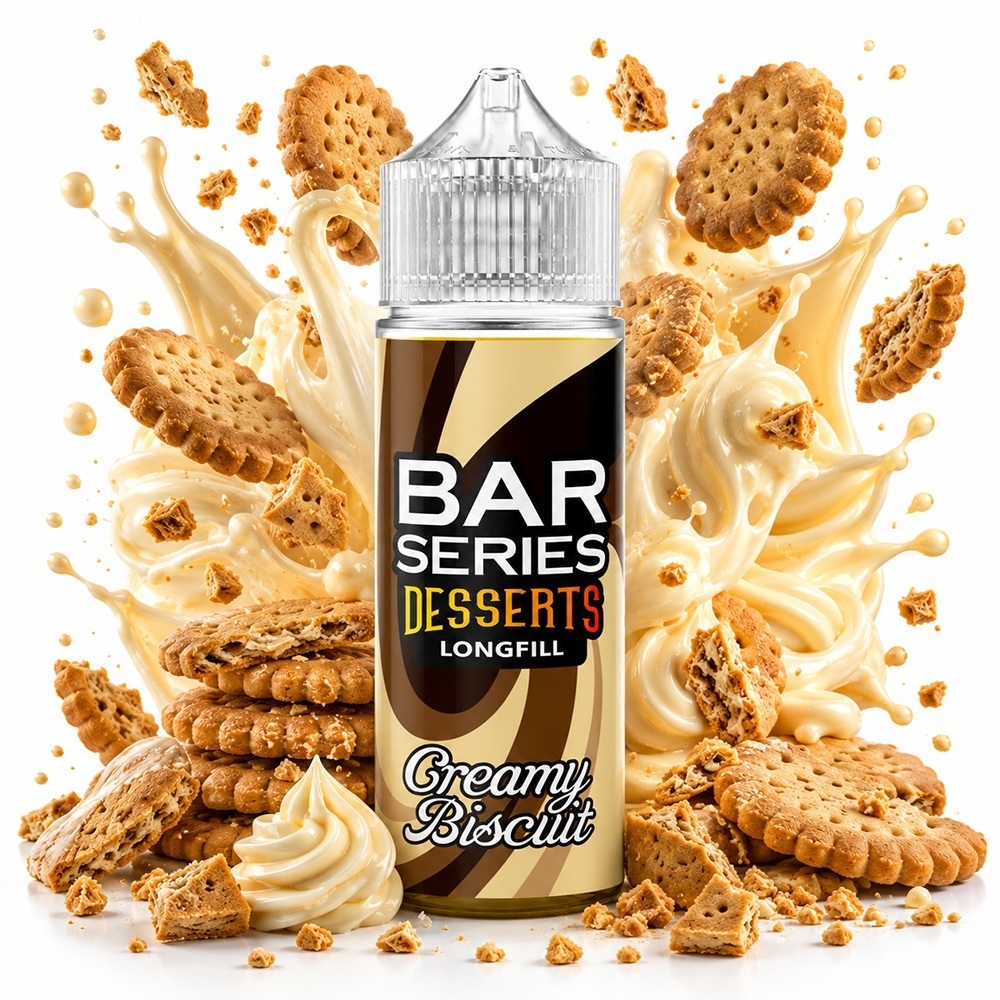 Picture of Bar Series Creamy Biscuit 10ml/120ml