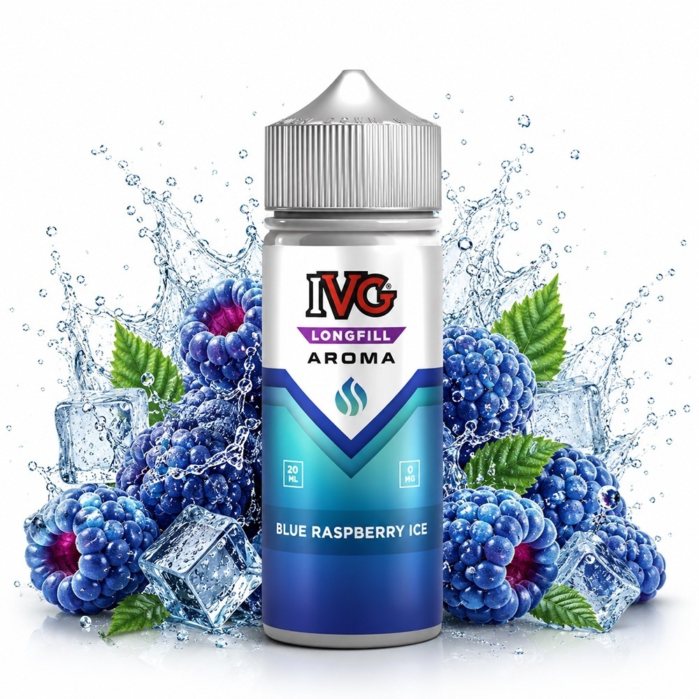 Picture of IVG Blue Raspberry Ice 20ml/120ml