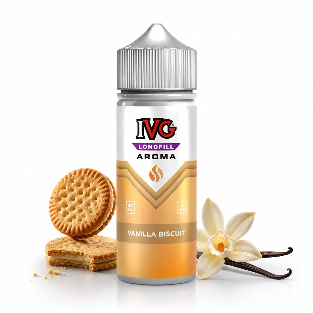 Picture of IVG Vanilla Biscuit 20ml/120ml